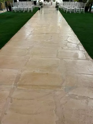 ריצוף באולם אירועים